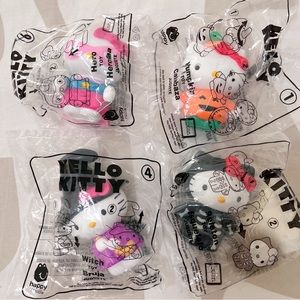 Hello Kitty Halloween Figures Toys McDonald’s Bundle